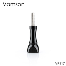 Аксессуары Vamson для Go Pro длинные винты для крепления адаптера для Gopro Hero 8 7 6 5 4 3 + для yi 4K для камеры SJCAM VP117 2024 - купить недорого
