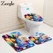Zeegle-Juego de 3 uds. De alfombrillas antideslizantes para baño, tapete de baño, alfombras de baño absorbentes 2024 - compra barato