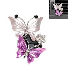 Natural Smell Car Perfume Car-styling Butterfly Air Conditioner Outlet Clip Fragrance Auto Accessories Air Freshener Decoration 2024 - buy cheap