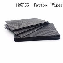 125pcs 13"X18" Black Tattoo Cleaning Wipes Disposable Dental Piercing Bibs Waterproof Sheets Paper Tattoo Tattoo Accessories 2024 - buy cheap