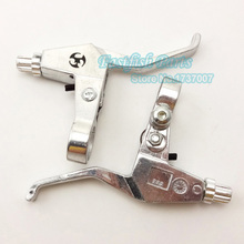 Aluminum silver Brake Levers Right Left For 43cc 47cc 49cc Gas Scooter Mini Chopper Pocket Pit Dirt Bike Motorcycle Crass Parts 2024 - buy cheap