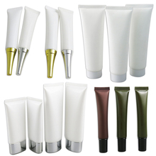 X tubo macio de plástico para cosméticos, recipiente de loção, tubo vazio para maquiagem, embalagem com creme de emulsão refilável, 1 peça 2024 - compre barato