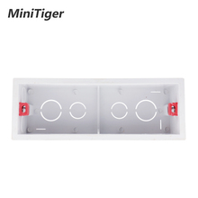 Minitiger White / Red ColorMounting Box Internal Cassette 186mm*67.5mm*50mm For 197mm*72mm Standard Touch Switch and USB Socket 2024 - buy cheap