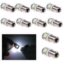 10 Pcs White Light Super Bright 12V T11 BA9S 5050 SMD 5-LED Car Bulb Lamp New 2024 - buy cheap