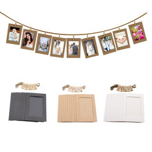 10Pc/lot DIY Paper Photo Frame Halloween Decoration Wedding Decor Bachelorette Party New Year Christmas Home Decoration Supplies 2024 - buy cheap