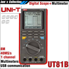 Uni-t UT81B Handheld multímetros digitais osciloscópio âmbito 8 MHz 40 MS/s UNI T UT 81B multímetro e Oscilloscope scopemeter 2024 - compre barato