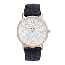 Relojes relogio feminino 2020 Fashion Women watches top brand luxury Diamond Roman Numerals New Leather Watch Quartz WristWatch 2024 - buy cheap