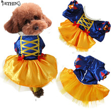 Pet dog Wedding dress Cat Puppy Princess Skirt clothes petclothes puppy sexy dress for Halloween party cosplay fit autumn winter 2024 - buy cheap