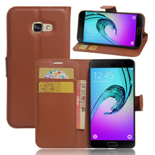 Luxury Wallet Flip Leather Case For Samsung Galaxy A3 2017 A320F 4.7-inch phone Leather back Cover case with Stand Etui> 2024 - buy cheap