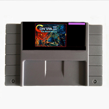 Contra 3 USA версия 16 бит Большой 46 контактов серая игровая карта для NTSC игрового игрока 2024 - купить недорого