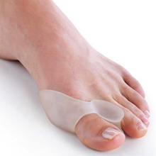 10 pçs = 5 pares de silicone gel união tala grande dedo do pé separador ortopédico protetor corrector hallux valgus alívio da dor do pé massageador 2024 - compre barato