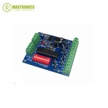 Melhor preço: controlador led dmx512, decodificador com 8 canais, 2 grupos, controlador led para fita led