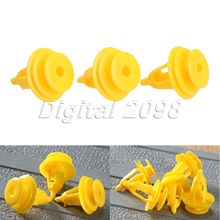 Yetaha 50Pcs 9mm Hole Fastener Clip Car Door Trim Panel Yellow Nylon Rivet Auto Retainer Clips For Jeep Grand Cherokee 2024 - buy cheap