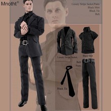 Mnotht 1/6 male clothing suit model CC187 striped cool colthes accessory toys for 12'' doll body soldier action figure  ma 2024 - buy cheap