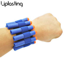 1PCS Safety Elastic Wrist Band Storage Soft Bullets for Nerf Gun Toy Children Game Toys for Children 2024 - buy cheap