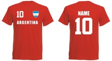 Argentinien 2019 kinder trikot olhar fubball + inkl. Druck nome + nr futebolista soccers 2019 marca men's camisetas projetar uma camisa 2024 - compre barato