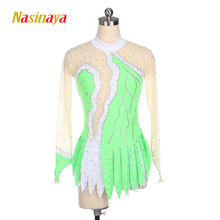 Customized Rhythmic Gymnastic Dress Leotards Dance Costume Bodysuit Artistic Gymnastics Training Performance Child Adult Girl 2024 - buy cheap