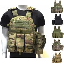 Tactical Vest Military Molle Vest Outdoor Hunting Shooting Wargame CS Military Gear Army Combat Airsoft Protection Vest 2024 - buy cheap