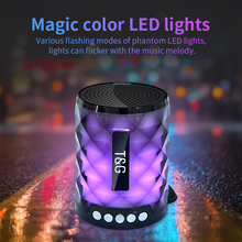 TG Colorful Led Bluetooth Speaker Portable Outdoor Bass Loudspeaker Wireless Mini Column Support TF card FM Stereo Hi-Fi Boxes 2024 - buy cheap