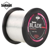 Seaknight-linha de pesca com lâmina de 1000m, náilon monofilamento, material japonês, super linha para pesca, 2 a 35lb, água salgada, água doce 2024 - compre barato