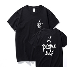 Camiseta informal de algodón para Hombre, prenda de vestir, de manga corta, de verano, Xxxtentacion 2024 - compra barato