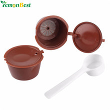 2Pcs Refillable Dolce Gusto Coffee Capsules Nescafe Dolce Gusto Reusable Capsule Refill Dolce Gusto Capsules With 1Pcs Spoon 2024 - buy cheap