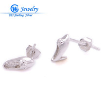 GW Fashion Jewelry New 925 Sterling Silver Earrings with stone  European brand stamped  factory wholesale FERIV004H50 2024 - buy cheap