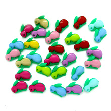 100Pcs Mixed Rabbit Acrylic Sewing Buttons For Clothing Flatback Cabochon Scrapbooking Crafts Bouton Decoration Diy Accessories 2024 - buy cheap