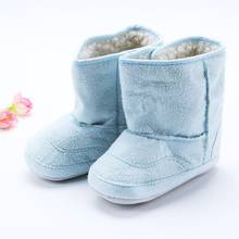Baby Infant Boots Toddler Crib Shoes Boys Girls Fur Winter Snow Shoes Boots 2024 - buy cheap
