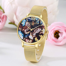 GEMIXI, relojes para mujer, gran oferta, reloj de pulsera redondo de cuarzo analógico de acero inoxidable a la moda, pulsera dropship 2024 - compra barato