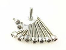 100pcs/Lot Metric Thread M4x25mm M4*25 mm 304 Stainless Steel A2 DIN912 Hex Socket Head Cap Screw Bolt 2024 - buy cheap