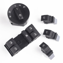 Car Power Window Button Headlight Switch For VW Jetta MK5 golf 5 6 tiguan passat b6 CC 7L6959855b 1K4959857  1K0941431 2024 - buy cheap