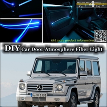 Luz de ambiente EZA interior para Mercedes Benz Clase G MB 461, banda de luces de fibra óptica, ajuste de Ambiente, iluminación de Panel de puerta interior 2024 - compra barato