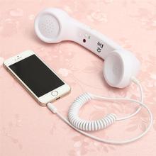 3.5mm Retro Phone Telephone Radiation-proof Receivers Cellphone Handset For iPhone 4 5 6 7 Classic Headphone MIC Microphone 2024 - buy cheap