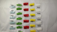 [DIAMOND PAINTING ACCESSORY] Wholesale Square Resin Diamond 210-230pcs/bag 447 Colors can choose 2024 - buy cheap