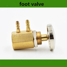 Válvula dental dental, 5 peças de interruptor de pedal para cadeira de pé, válvula de controle de pé, unidade de cadeira odontológica