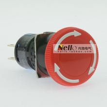 [ SA ]Izumi IDEC 16mm genuine emergency stop button switch AB6M-V2R rotation reduction 2a2b--10PCS/LOT 2024 - buy cheap
