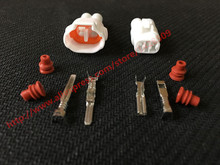 Sumitomo-conector automático para motocicleta MT090, accesorio de 2 pines, macho y hembra, color blanco, impermeable, 6180-2181, 6187-2171, 5 unidades 2024 - compra barato