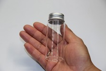 Botella de vidrio con tapa de aluminio, frascos vacíos de vidrio con rosca de 37x90mm y 70ml, para alimentos líquidos, Perfume, aceite, decoración de boda, 5 uds. 2024 - compra barato