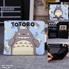 Sorpresa en este verano: Anime My nethern Totoro, billetera de cuero sintético de alta calidad, monedero con botón 2024 - compra barato