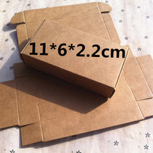 50pcs 11*6*2.2cm Joy soap paper gift pacakging box , brown kraft paper gift box ,wedding candy craft paper box 2024 - buy cheap