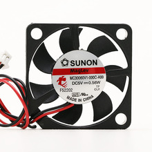 Новый вентилятор охлаждения Sunon MC30060V1-000C-A99 DC5V 0,56 Вт 30x30x6 мм 3 см 2024 - купить недорого