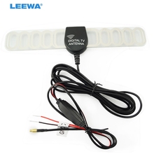 LEEWA-antena de TV activa MCX para coche, amplificador incorporado para TV digital # CA957 2024 - compra barato