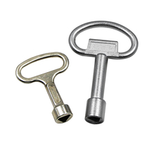 Liga de zinco válvula de torneira de bloqueio chave triangular multi-função mini chave do armário porta evator chaves da porta chave chave chave ferramenta portátil ao ar livre 2024 - compre barato