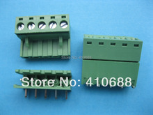 60 piezas ángulo 5 vías/Paso pin 5,08mm tornillo Terminal bloque conector enchufable tipo verde 2EDCK-2EDCR-5.08 2024 - compra barato