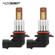 Novsight 2Pcs H7 LED Lamp Super Bright Car Fog Lights 12V 24V 6000K White  H8 H11 led hb3 9006 hb4 Car Light Auto Led H7 Bulb 2024 - buy cheap