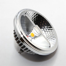 Lámpara LED regulable G53 GU10 AR111 integrada, 15W COB, AR111, ES111, QR111, foco AC85-265V DC12V 2024 - compra barato