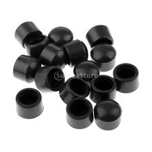 16 Pcs Table Football Rod Cover End Caps Rubber Soccer Foosball Accessories 2024 - buy cheap