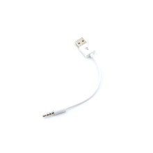 3,5 мм разъем AUX к USB 2,0 зарядное устройство Синхронизация данных аудио адаптер кабель для MP3 MP4 шнур плеера 2024 - купить недорого