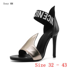 Peep Toe Women High Heel Sandals Shoes Woman High Heels Ladies Gladiator Sandals Pumps Small Plus Size 32 33 - 40 41 42 43 2024 - buy cheap